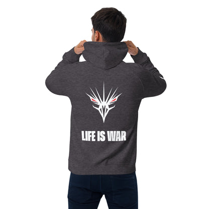 One Shot - Life is War - raglan hoodie