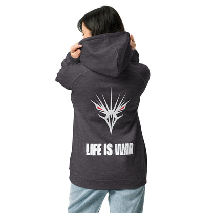 One Shot - Life is War - Women's raglan hoodie