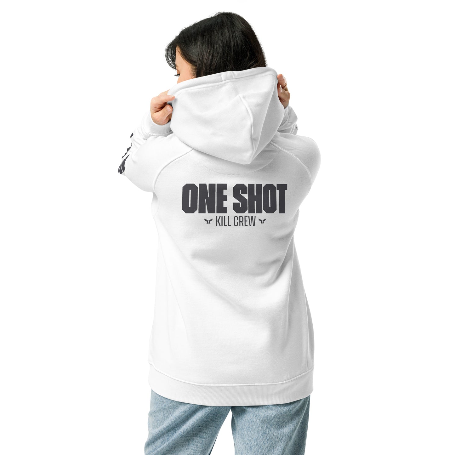 One Shot - Life is War - Women's raglan hoodie