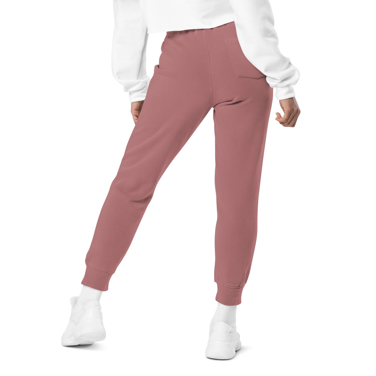 One Shot - Embroidered Women's pigment-dyed sweatpants