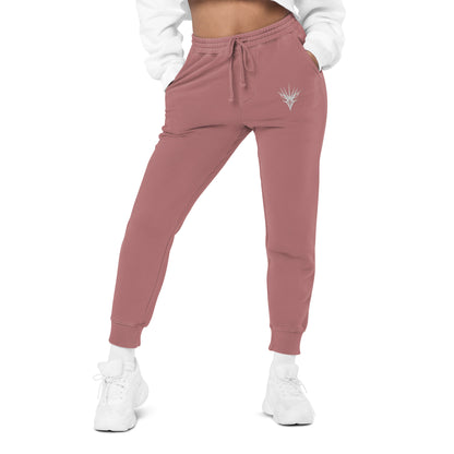 One Shot - Embroidered Women's pigment-dyed sweatpants