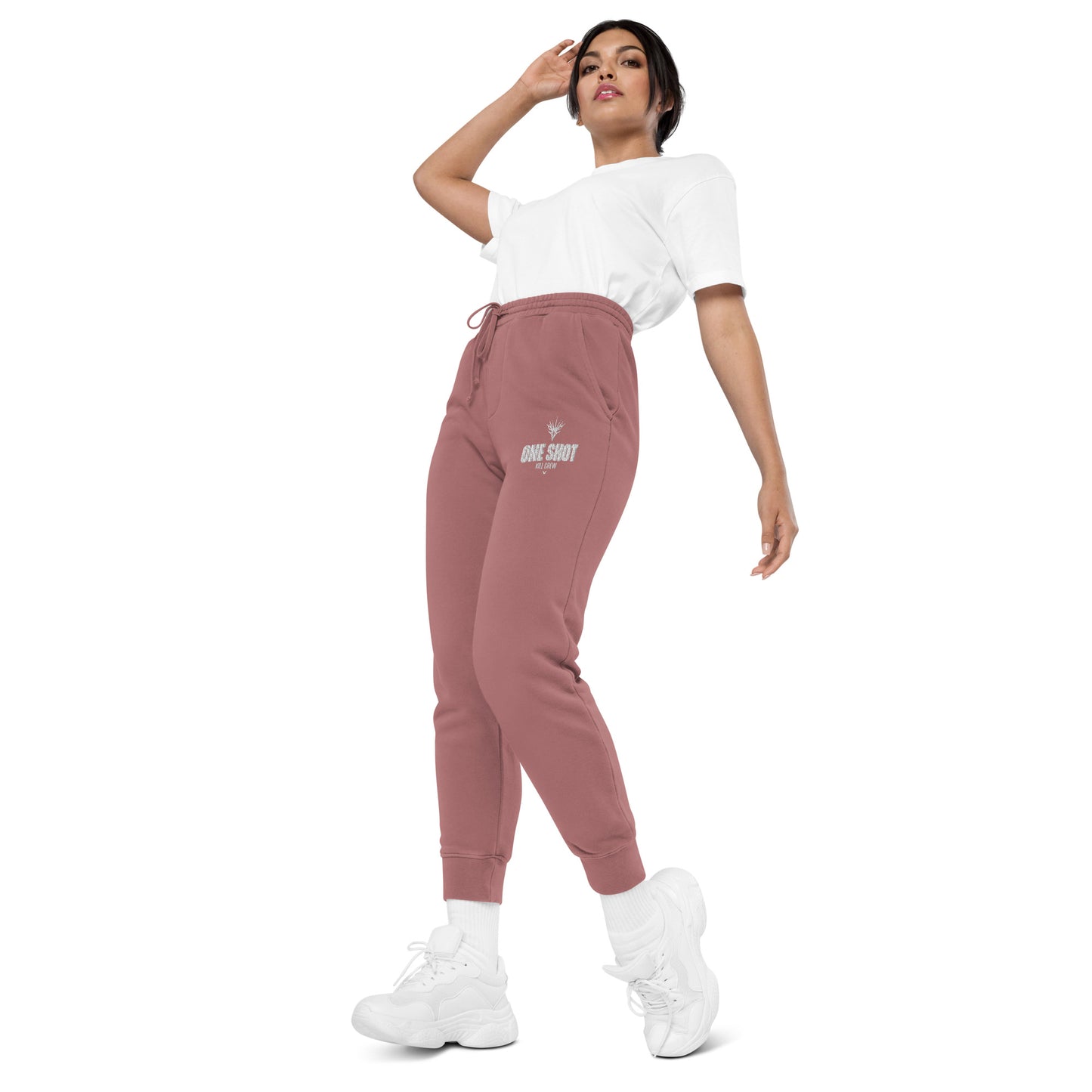 One Shot - Kill Crew Embroidered Women's pigment-dyed sweatpants