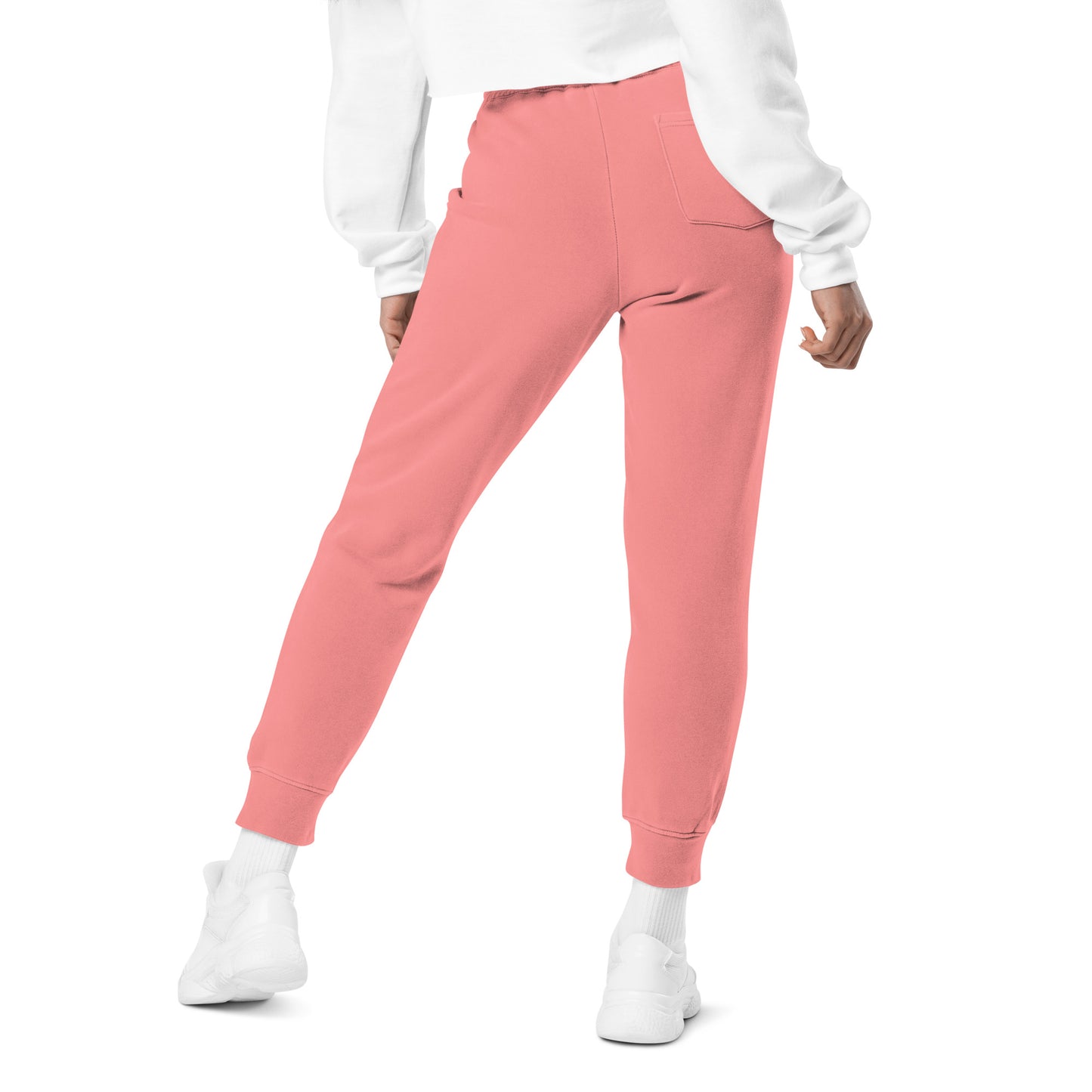 One Shot - Embroidered Women's pigment-dyed sweatpants