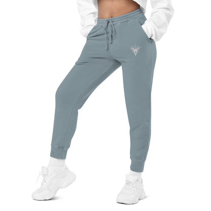 One Shot - Embroidered Women's pigment-dyed sweatpants