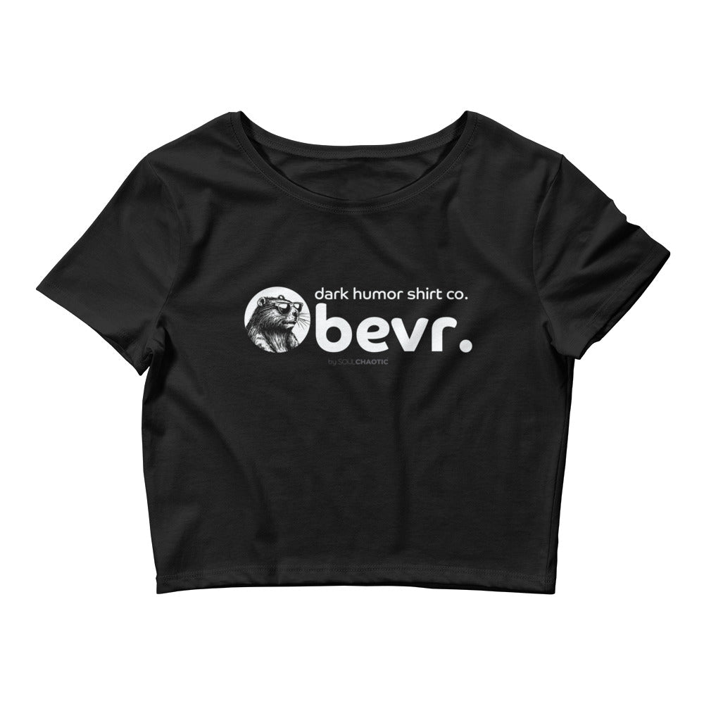 bevr. rugged wood hideaway - Women’s Crop Tee