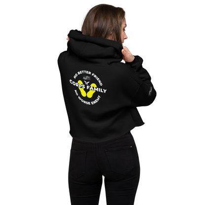 Corps Family - Crop Hoodie