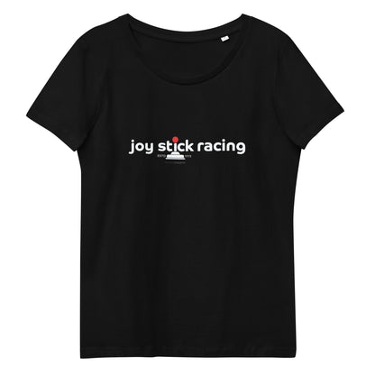 joy stick racing - grip. thrust. glory. - Women's fitted eco tee