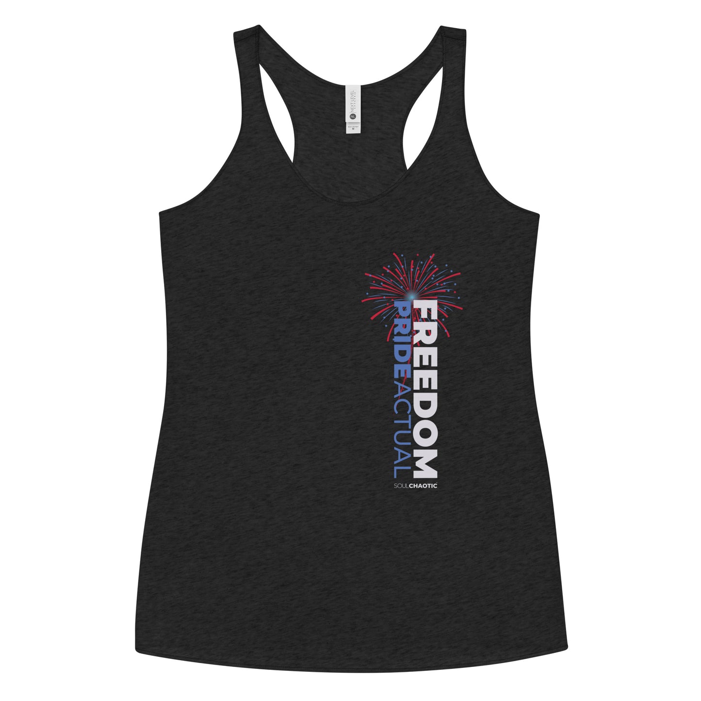 Pride Actual - Freedom & Liberty - Women's Racerback Tank