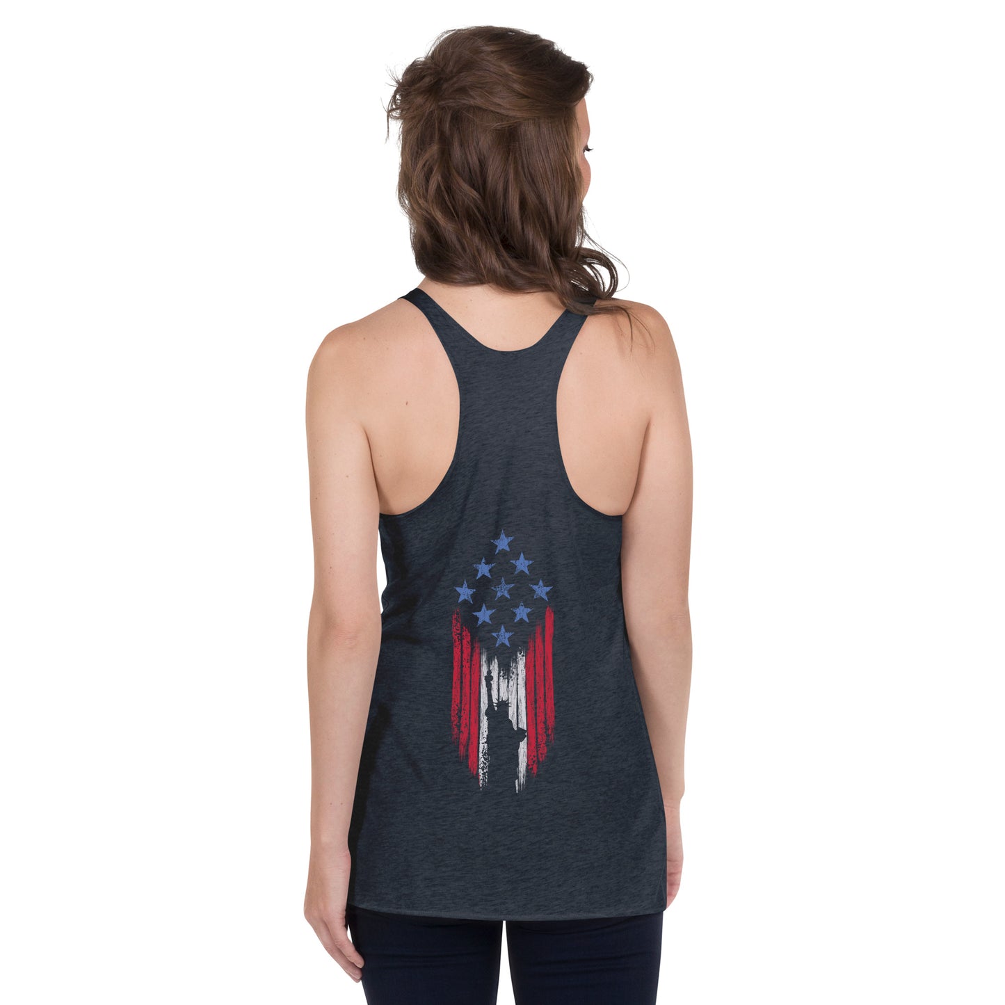 Pride Actual - Freedom & Liberty - Women's Racerback Tank