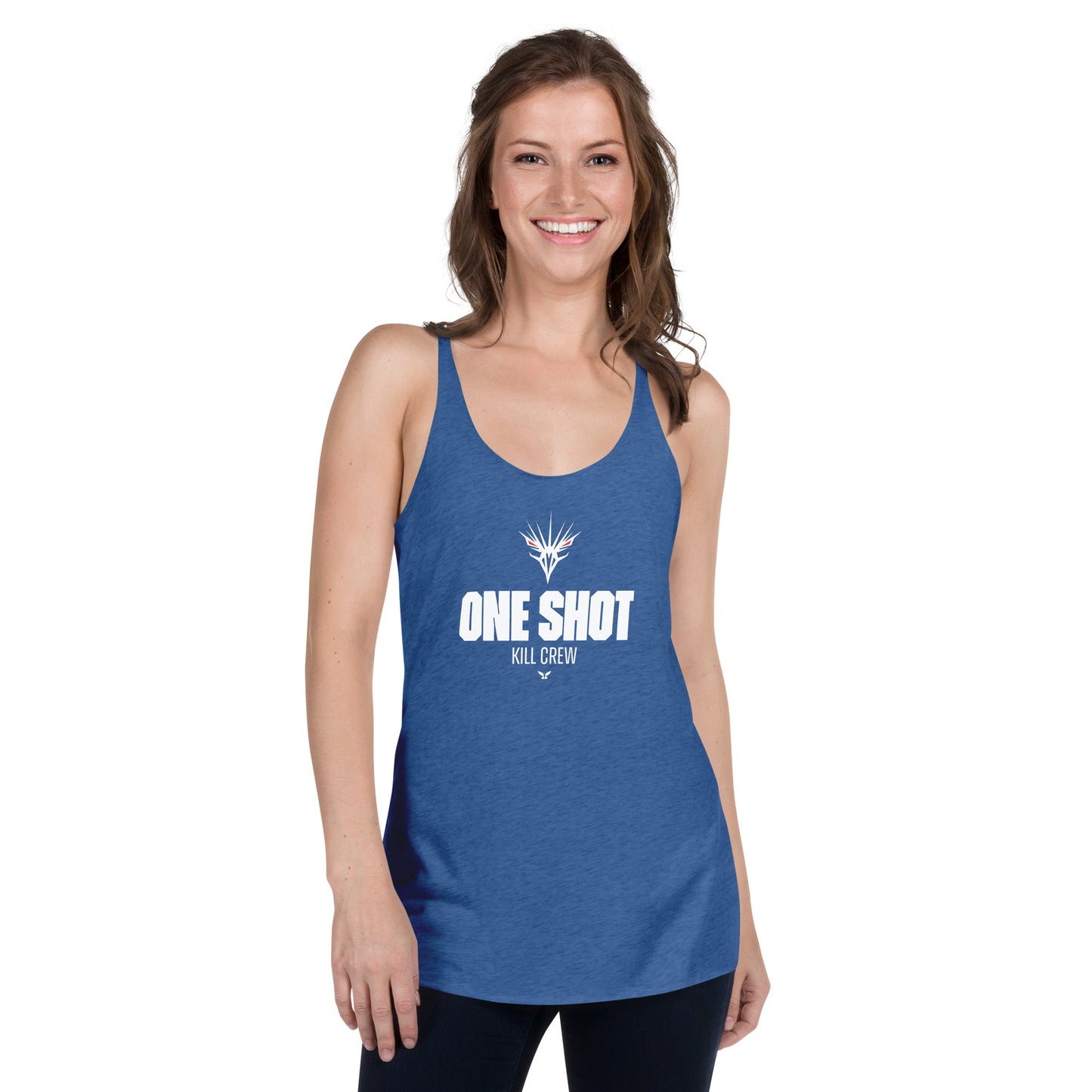 One Shot - Life is War - Women's Racerback Tank